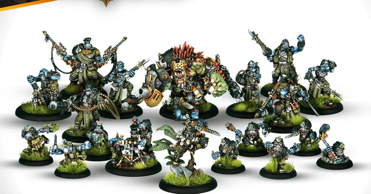 Trollkins on the March! The Southern Kriels Kithguard Army Expands in Warmachine