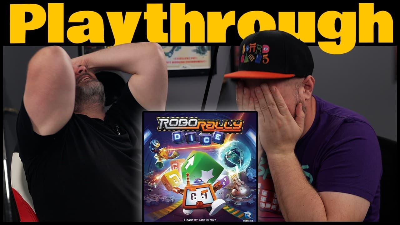Robo Rally Dice – Spieldurchgang | The Game Haus