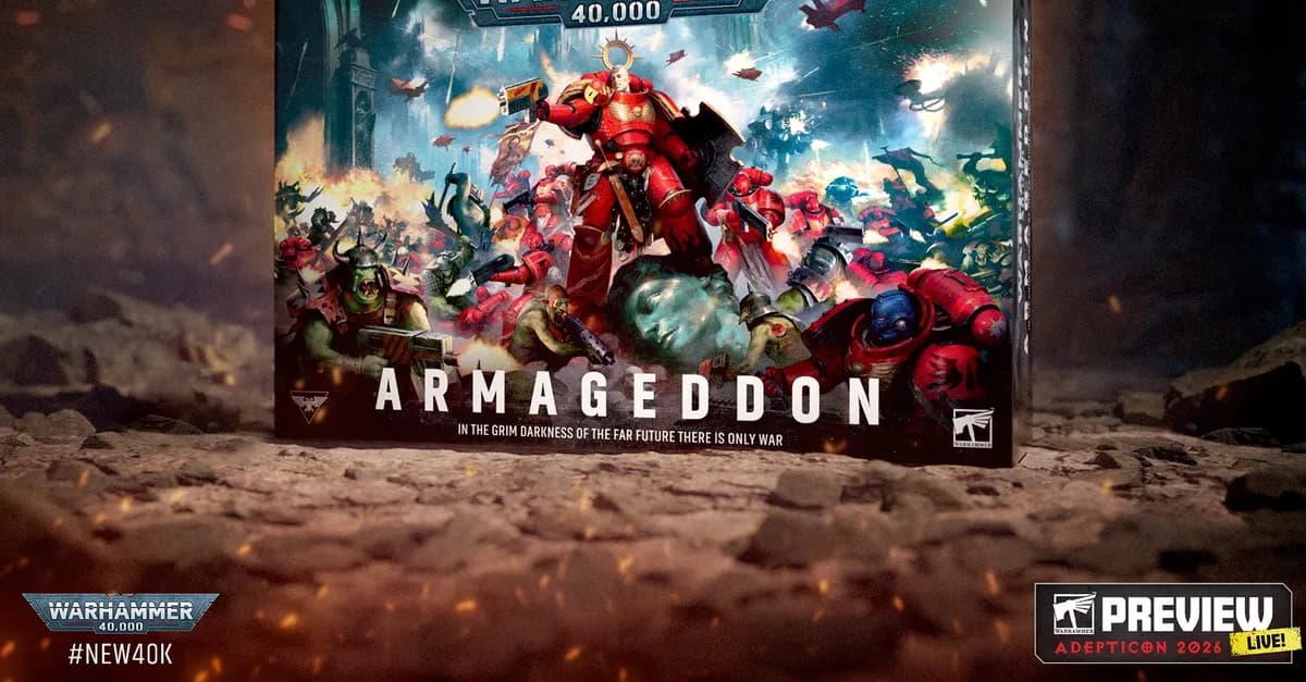 Armageddon burns... Warhammer 40,000 11th Edition Announced