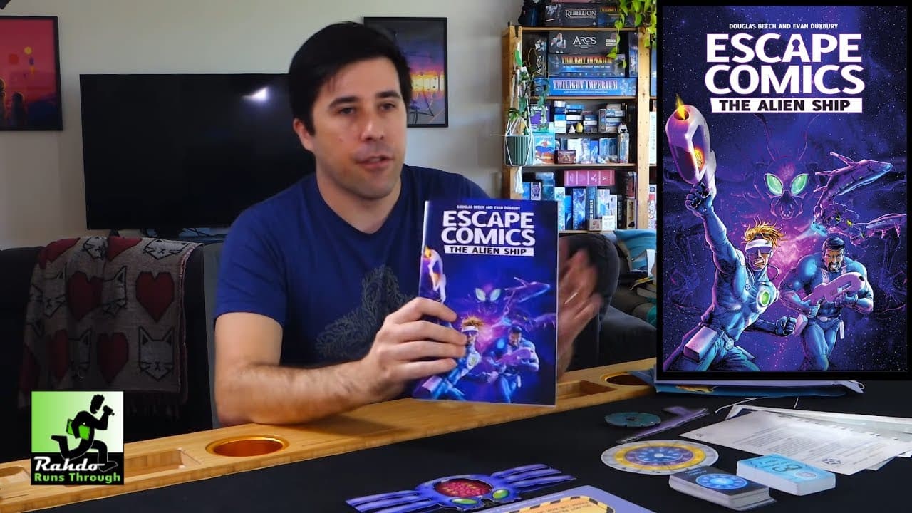 Escape Comics: The Alien Ship ►►► One of te most thematic escape rooms we've seen!