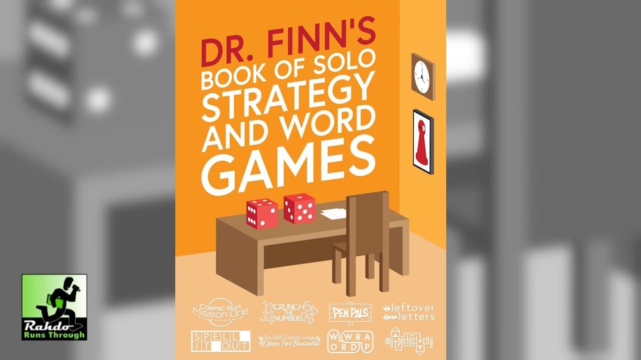 Dr. Finn's Book of Solo Strategy & Word Games ►►► the best bang for buck boardgame bargain!