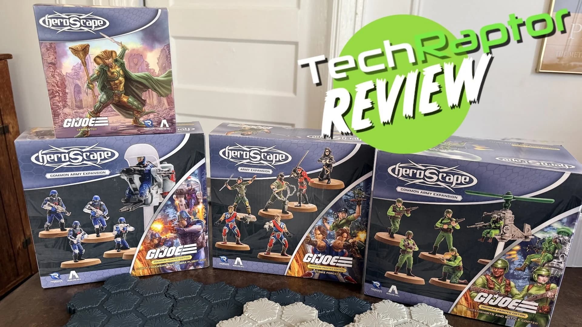 G.I. Joe HeroScape First Wave Expansions Review - Calling Reinforcements