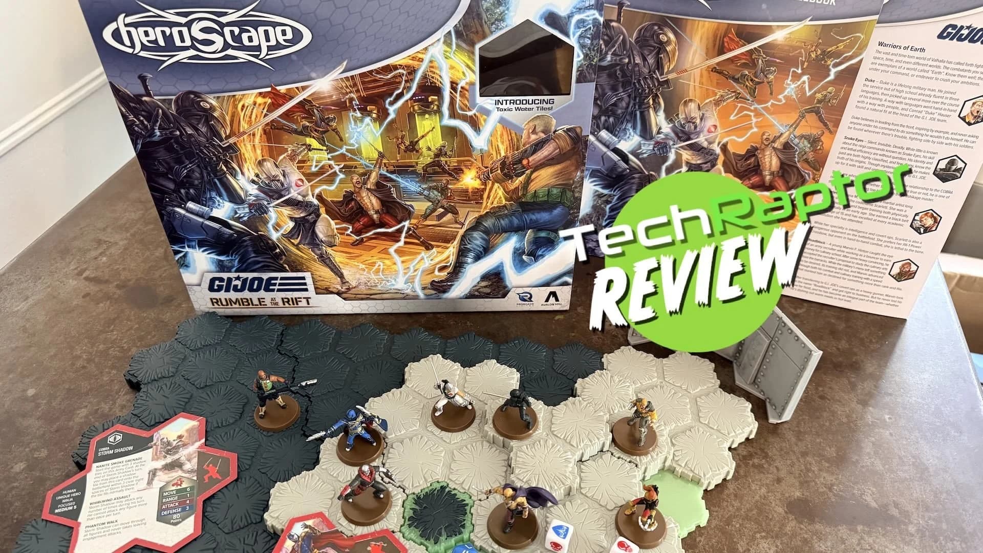 G.I. Joe HeroScape - Rumble At The Rift Review - Now You Know