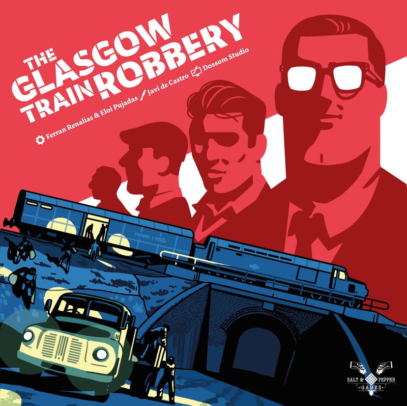 The Glasgow Train Robbery box art