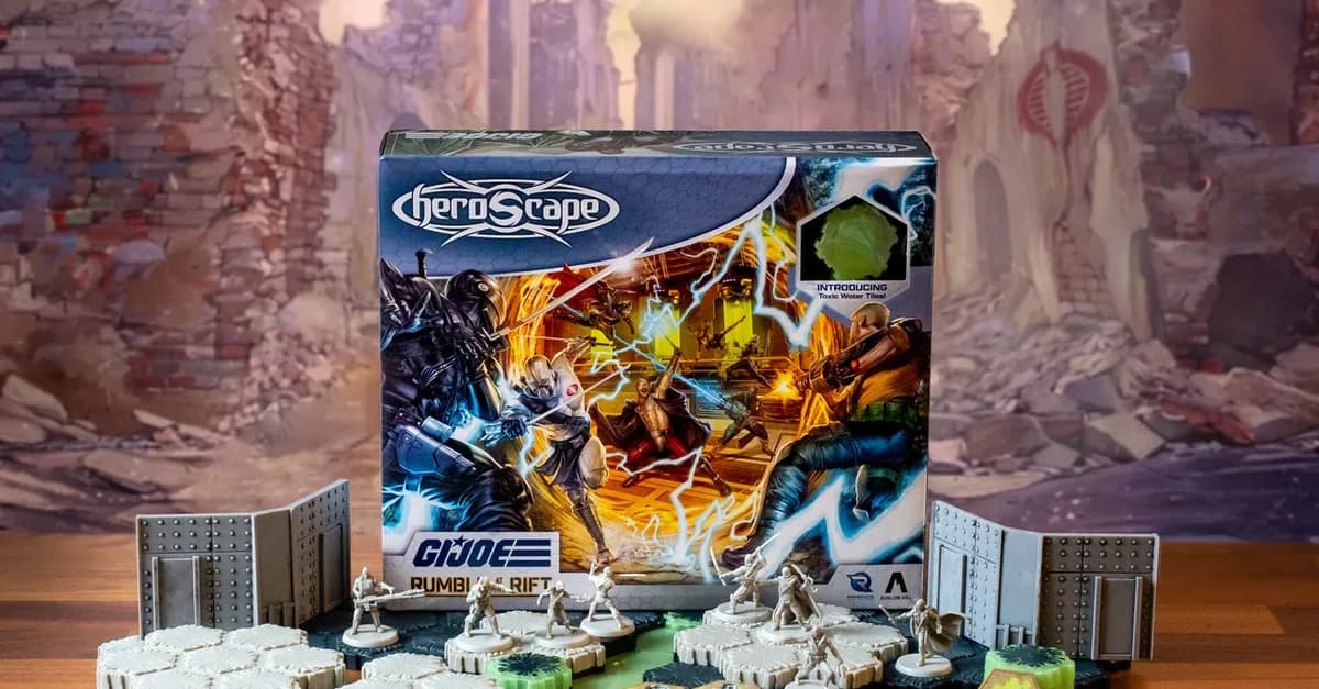 Are You Ready To Rumble? First Wave of G.I. JOE Heroscape Hits Shelves