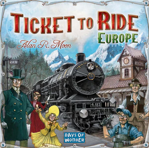 Ticket to Ride: Europe box art