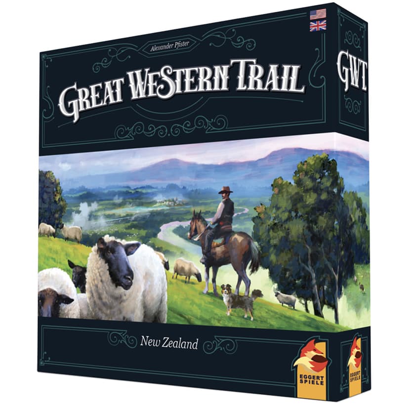 Great Western Trail: New Zealand box art