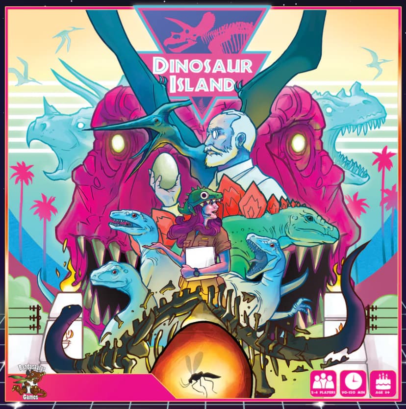Dinosaur Island box art