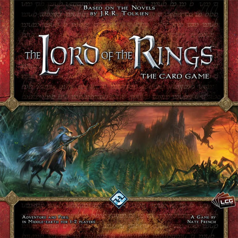 The Lord of the Rings: The Card Game box art