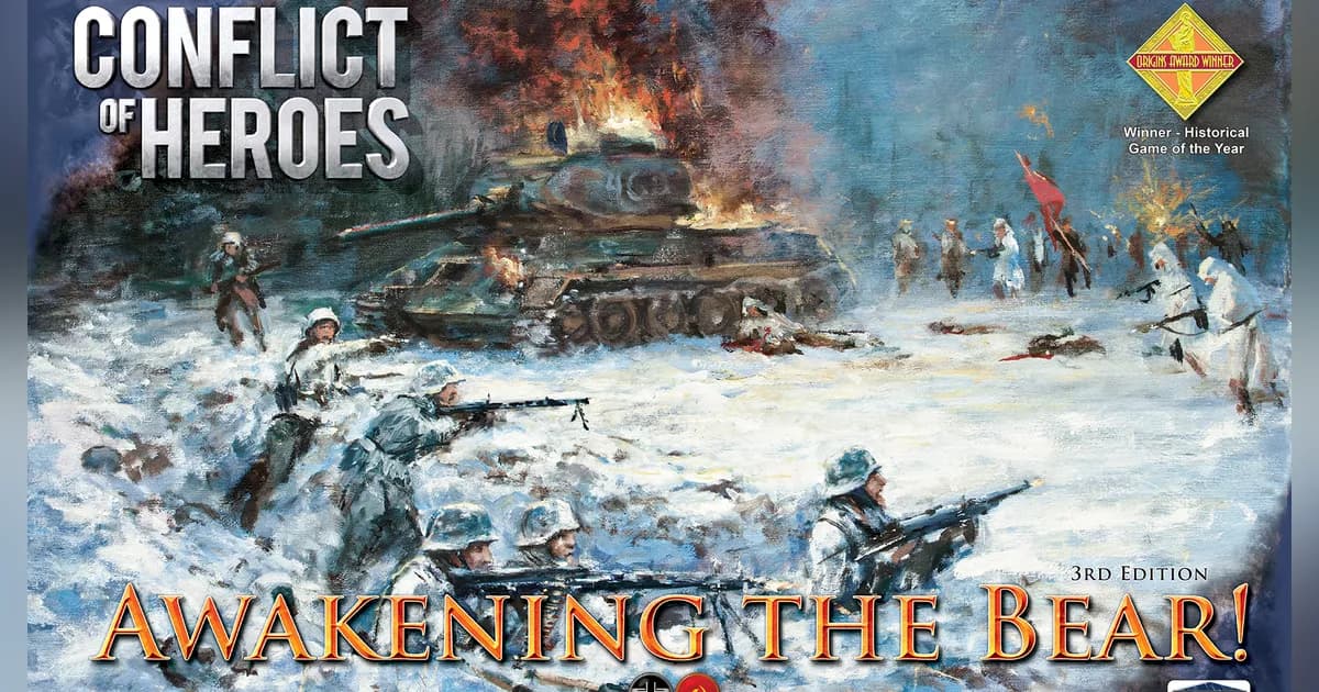 Conflict of Heroes: Awakening the Bear – Operation Barbarossa 1941 (Third Edition)