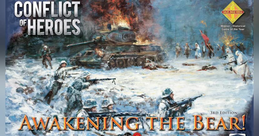 Conflict of Heroes: Awakening the Bear – Operation Barbarossa 1941 (Third Edition) box art