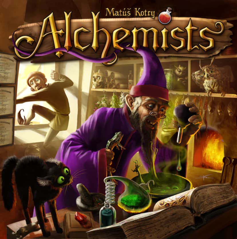 Alchemists box art