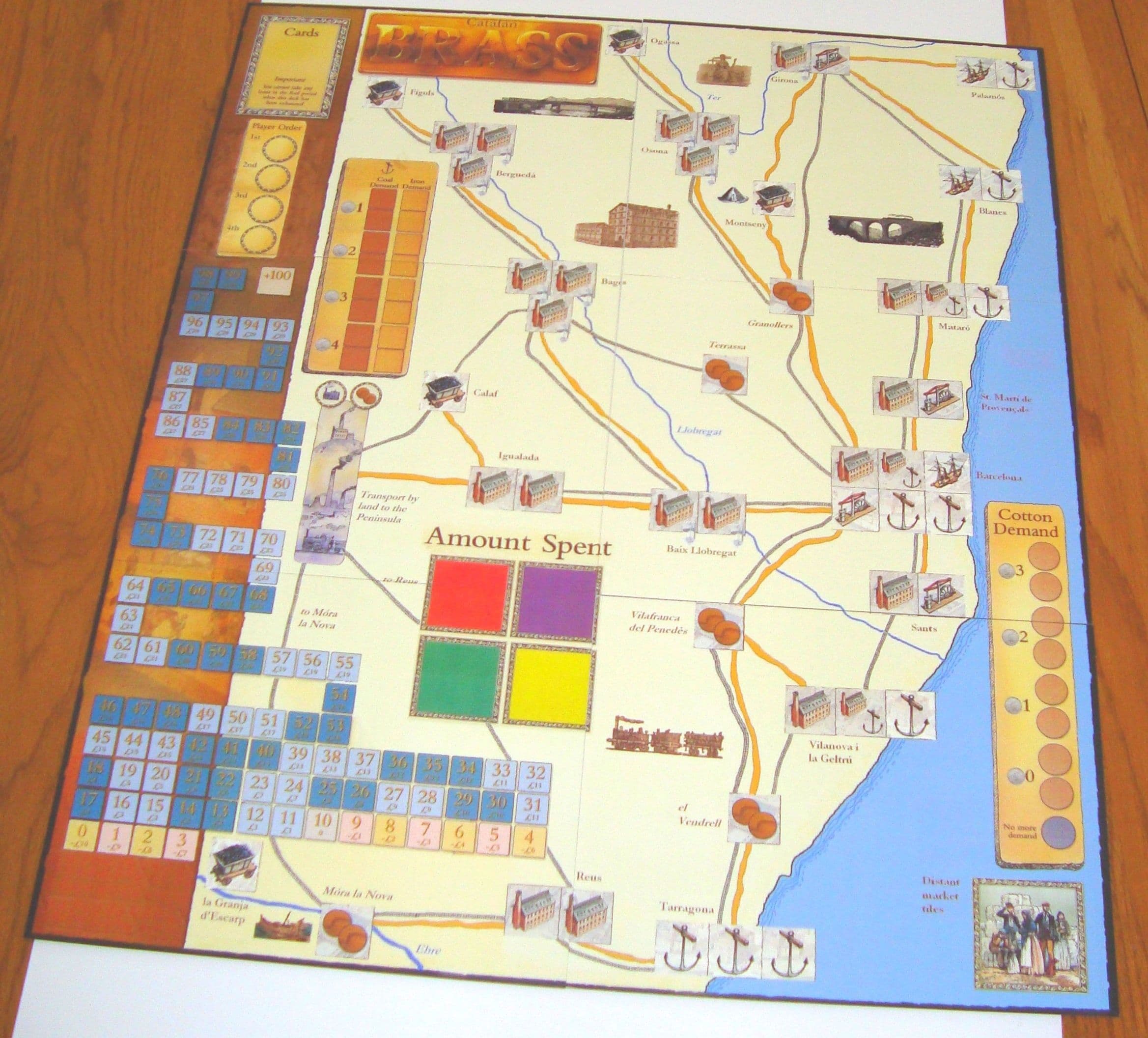 Catalonia (fan expansion for Brass)