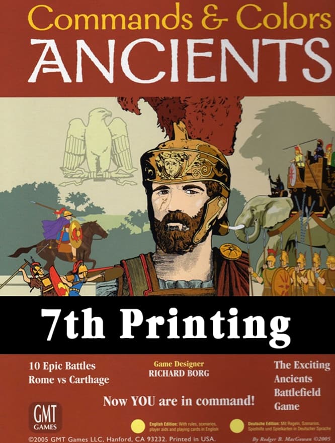 Commands & Colors: Ancients box art