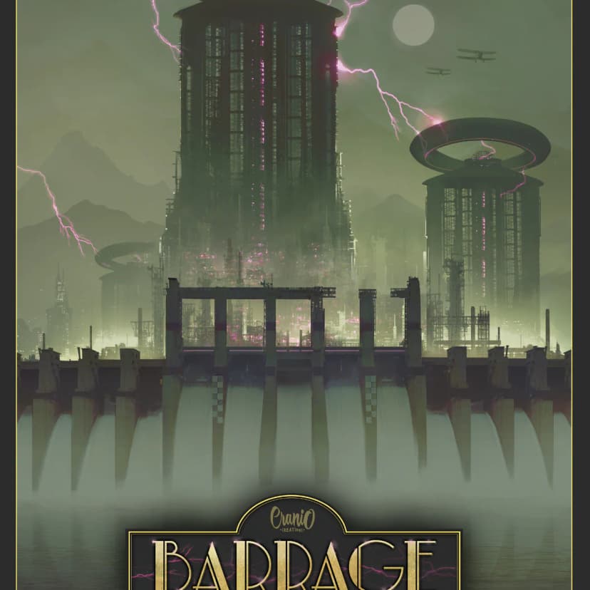 Barrage box art