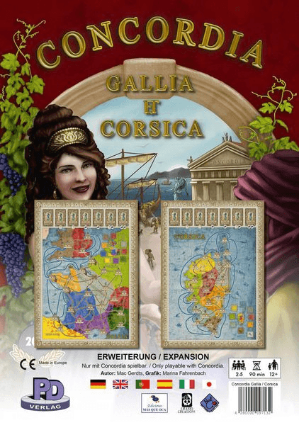 Concordia: Gallia / Corsica background banner