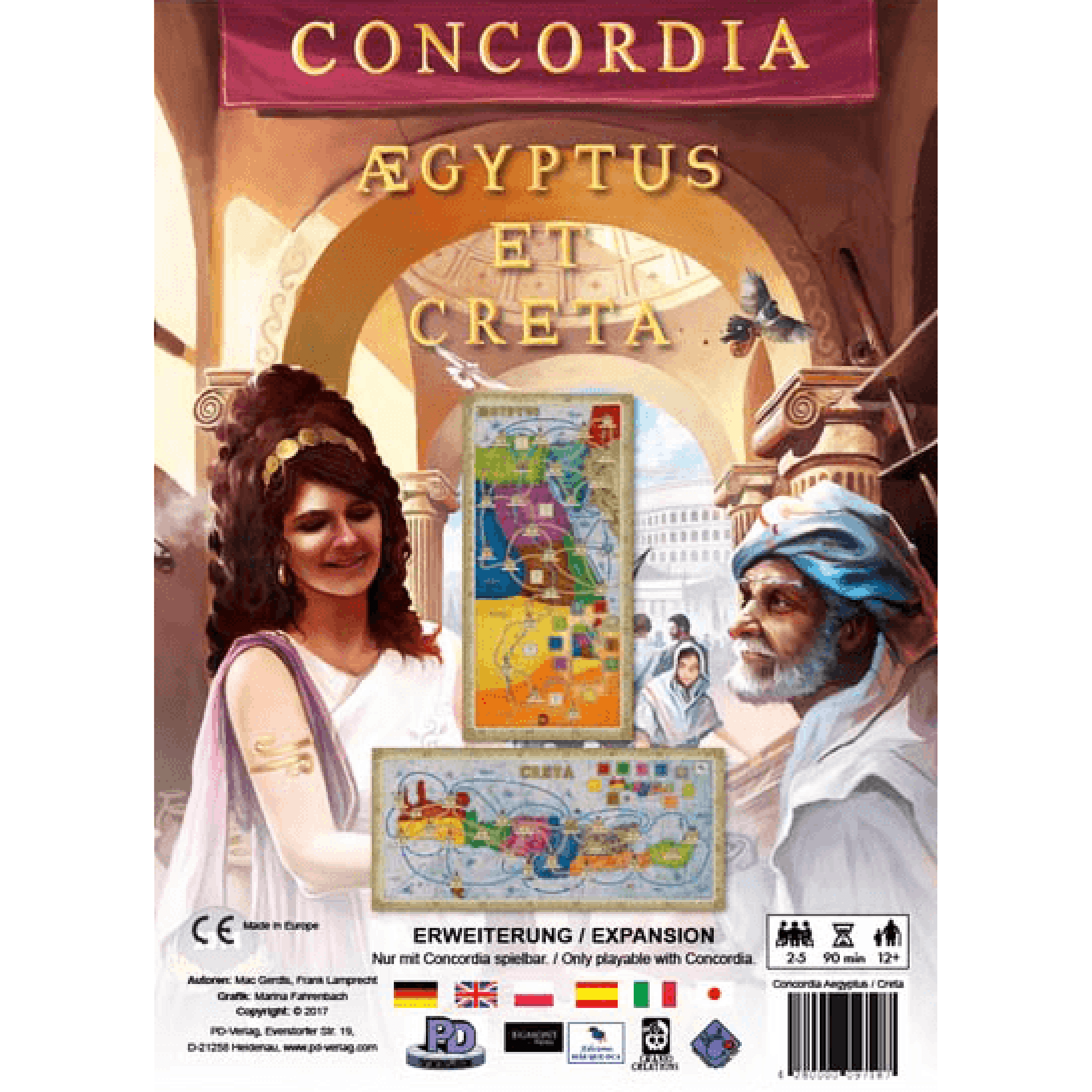 Concordia: Aegyptus / Creta background banner