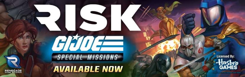 RISK G.I. JOE: Special Missions box art