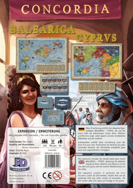 Concordia: Balearica / Cyprus box art